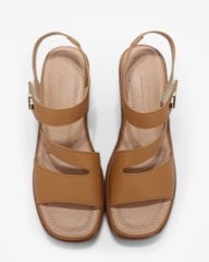 Sandal Cao Gót Hạnh Dung Quai Ngang Bản Chéo HD29187AY