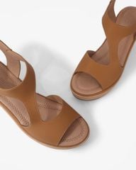 Sandal Đế Xuồng Hạnh Dung Quai Chéo Liền Thân Bản Lớn HD29189AY