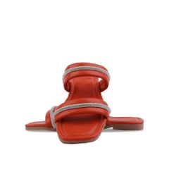 Dép Xẹp Hạnh Dung Hai Dây Ngang HD12231AM