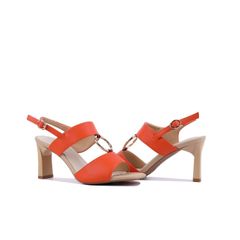 Sandal Cao Gót Hạnh Dung Bản Phối Phụ Kiện TRòn HD27209BI