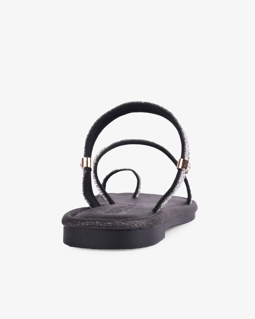 Dép Xẹp Hạnh Dung Xỏ Ngón Kim Sa HD1107AV