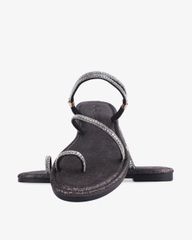 Dép Xẹp Hạnh Dung Xỏ Ngón Kim Sa HD1107AV