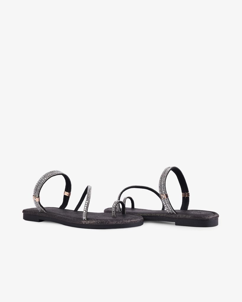 Dép Xẹp Hạnh Dung Xỏ Ngón Kim Sa HD1107AV