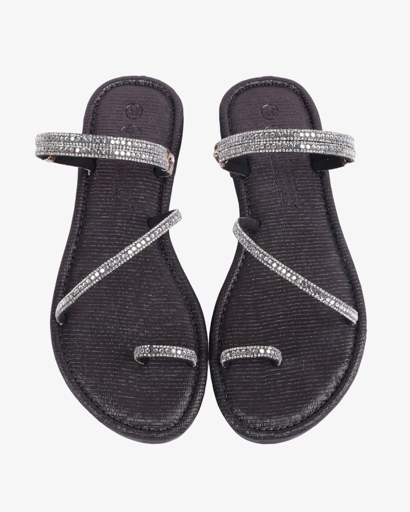 Dép Xẹp Hạnh Dung Xỏ Ngón Kim Sa HD1107AV