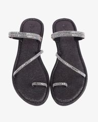 Dép Xẹp Hạnh Dung Xỏ Ngón Kim Sa HD1107AV