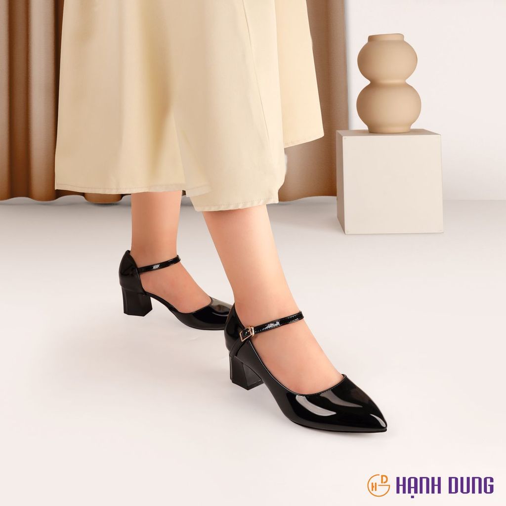 Giày Cao Gót Hạnh Dung Hở Eo HD04704AD
