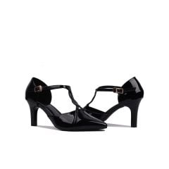 Sandal Cao Gót Hạnh Dung Mũi Nhọn Xoắn Dây HD04719AD