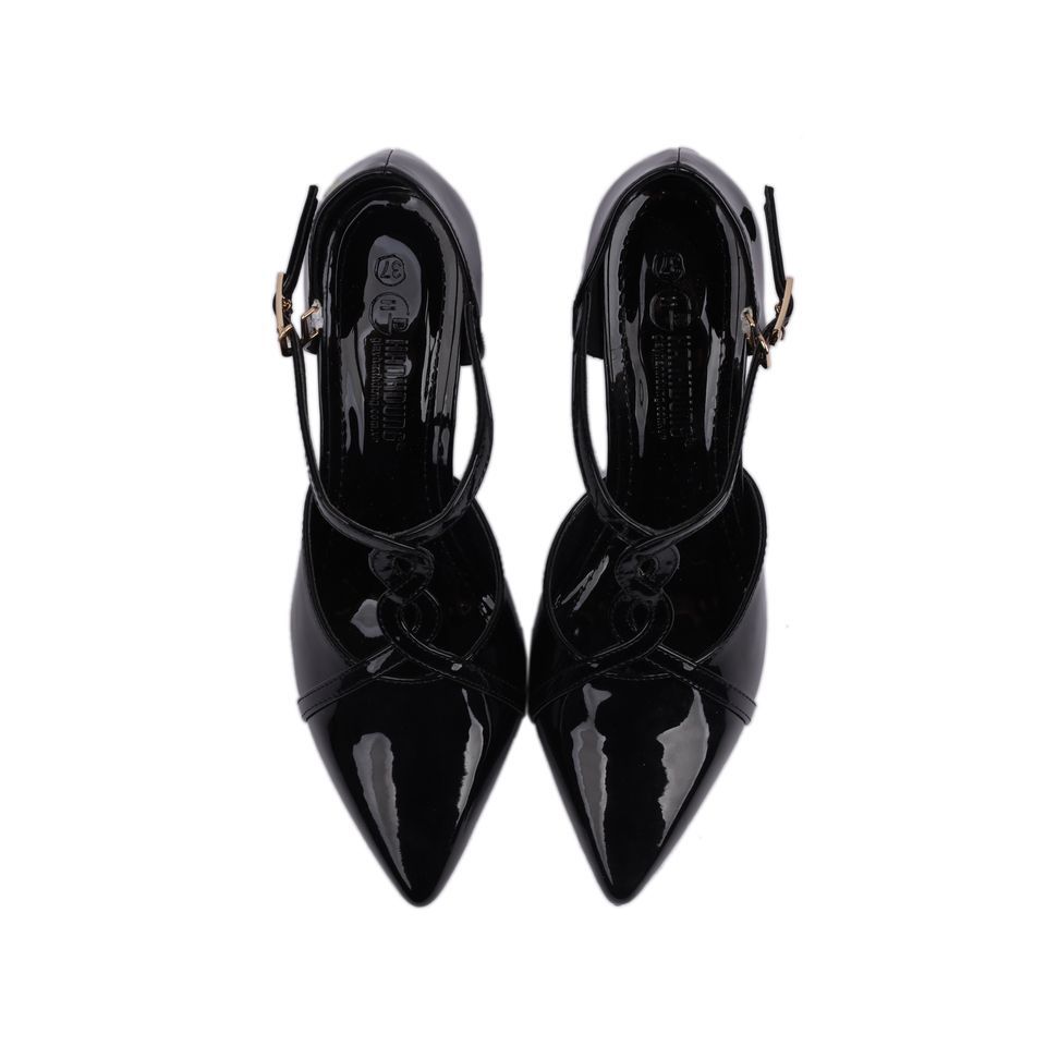Sandal Cao Gót Hạnh Dung Mũi Nhọn Xoắn Dây HD04719AD