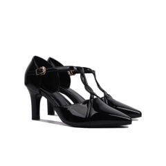 Sandal Cao Gót Hạnh Dung Mũi Nhọn Xoắn Dây HD04719AD
