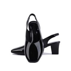 Sandal Cao Gót Hạnh Dung Bít Mũi Vuông HD04760AD