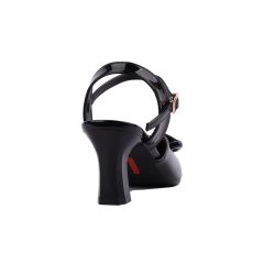 Sandal Cao Gót Hạnh Dung Bít Mũi Nhọn Đính Nơ HD04844AD