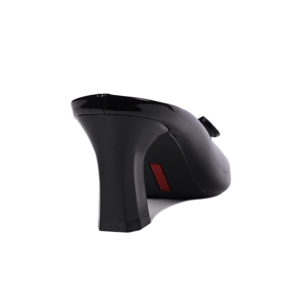 Dép Bít Mũi Hạnh Dung Nơ Mũi Vuông Xinh Xắn HD04867AD