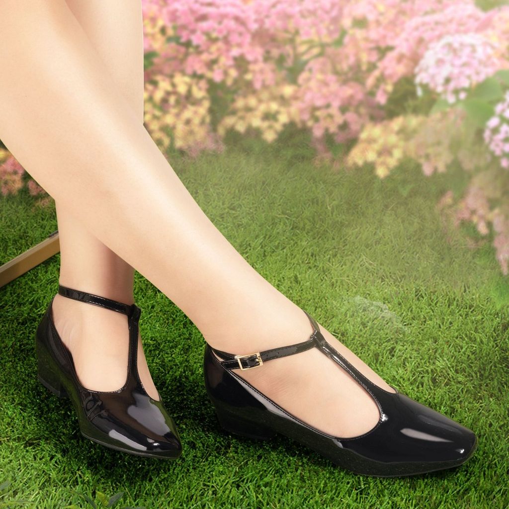 Giày Búp Bê Hạnh Dung Bít Mũi Trơn HD04882AD