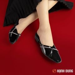 Dép Bít Mũi Hạnh Dung Mũi Vuông Xoàn Thanh Lịch HD04907AD