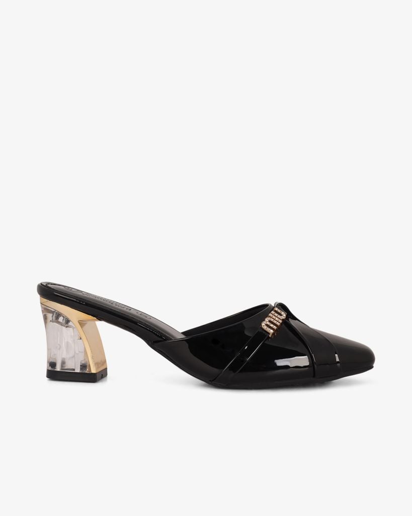 Dép Bít Mũi Hạnh Dung Dây Khóa Gót Mica HD04991AD