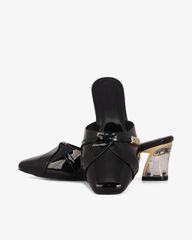 Dép Bít Mũi Hạnh Dung Dây Khóa Gót Mica HD04991AD