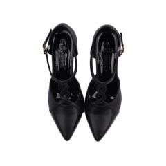 Sandal Cao Gót Hạnh Dung Mũi Nhọn Xoắn Dây HD04719AD