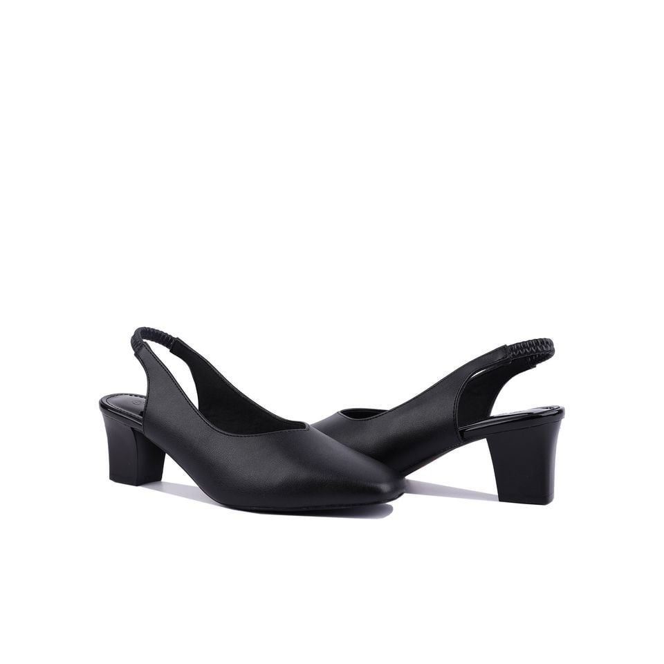 Sandal Cao Gót Hạnh Dung Bít Mũi Vuông HD04760AD
