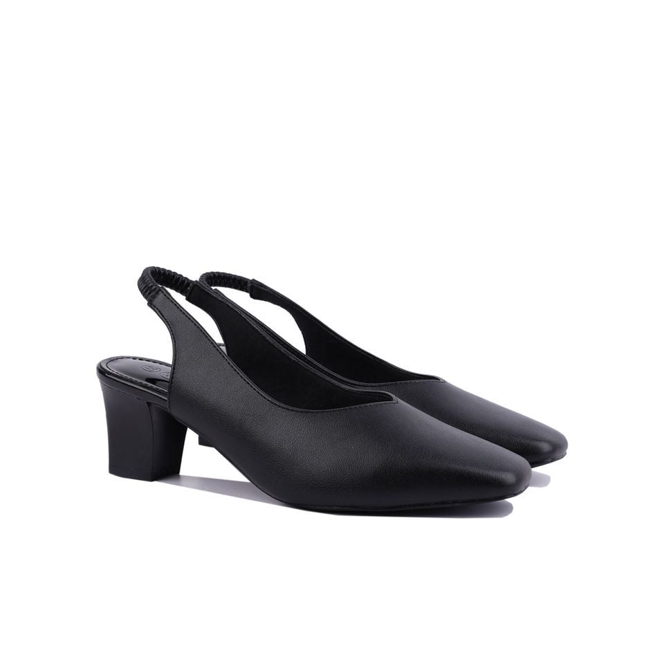 Sandal Cao Gót Hạnh Dung Bít Mũi Vuông HD04760AD