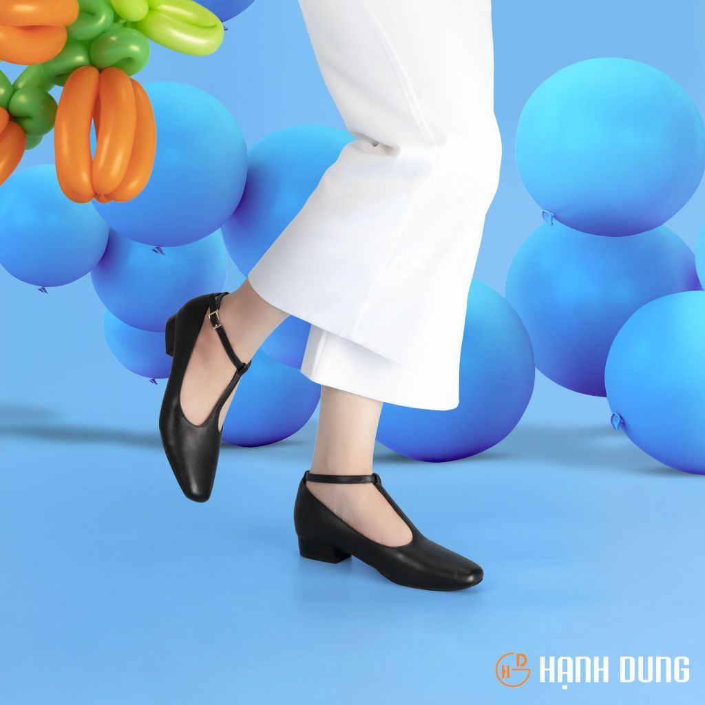 Giày Búp Bê Hạnh Dung Bít Mũi Trơn HD04882AD