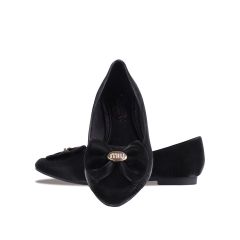 Giày Búp Bê Hạnh Dung Nơ Khóa Nhún HD04887AD