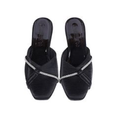 Dép Bít Mũi Hạnh Dung Mũi Vuông Xoàn Thanh Lịch HD04907AD