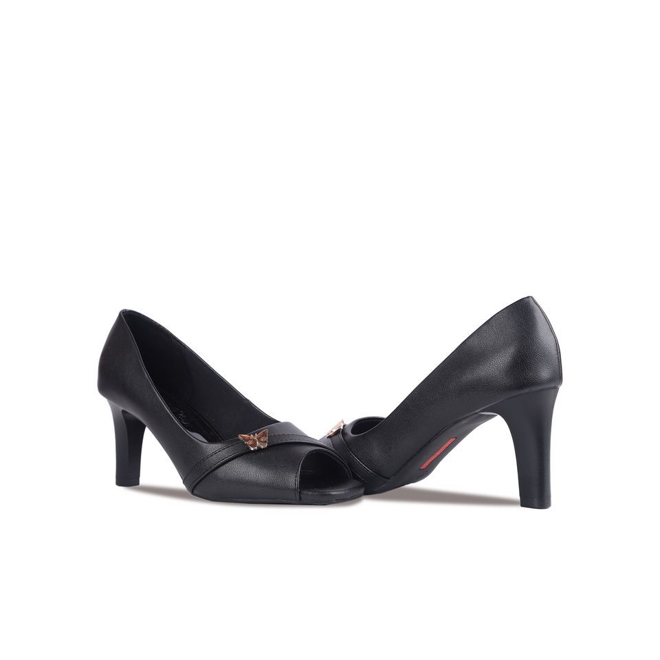 Giày Hở Mũi Hạnh Dung Dây Chéo Khóa Bướm HD04908AD