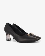 Giày Cao Gót Hạnh Dung Mũi Vuông Khóa Chữ V HD04997AD