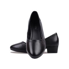 Giày Cao Gót Albee Mũi Tròn HD0207TQ