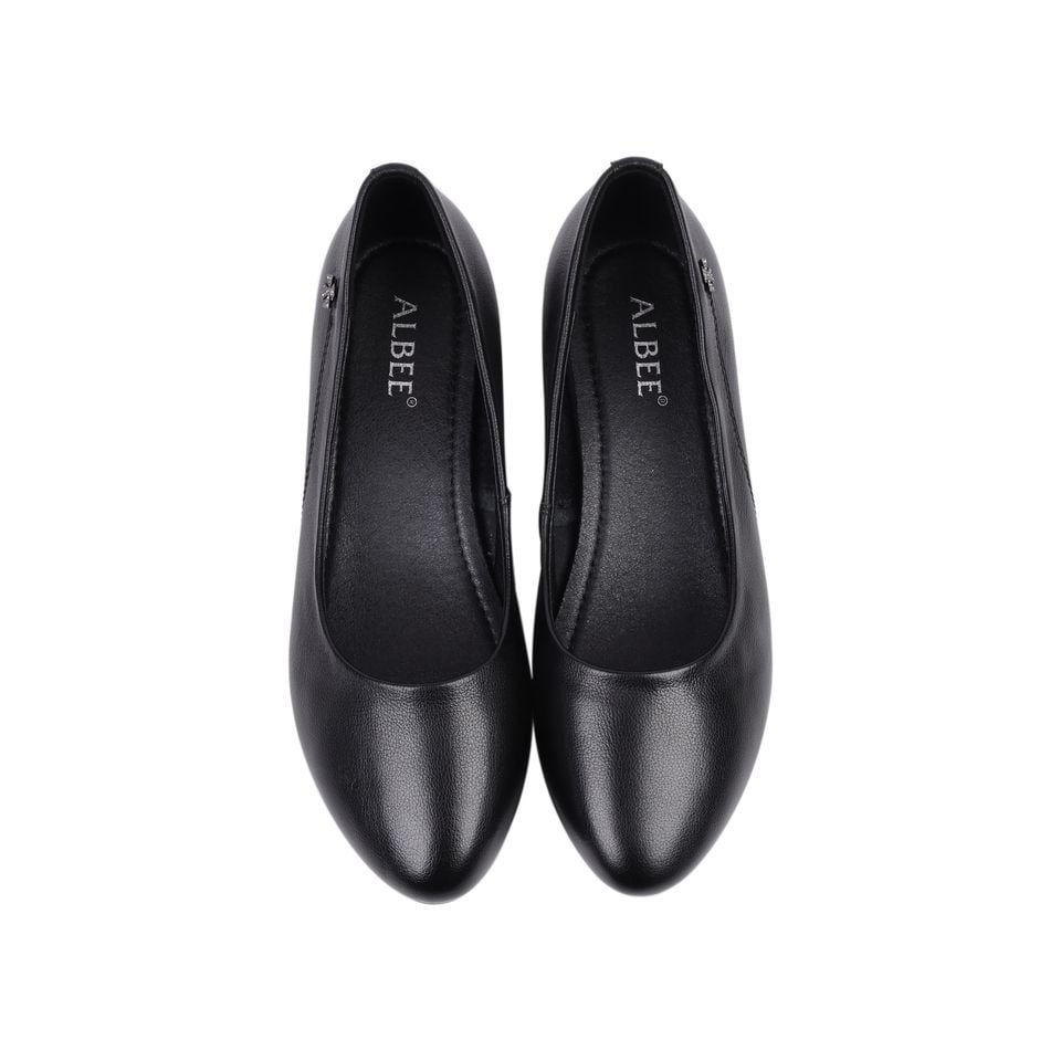 Giày Cao Gót Albee Mũi Tròn HD0207TQ