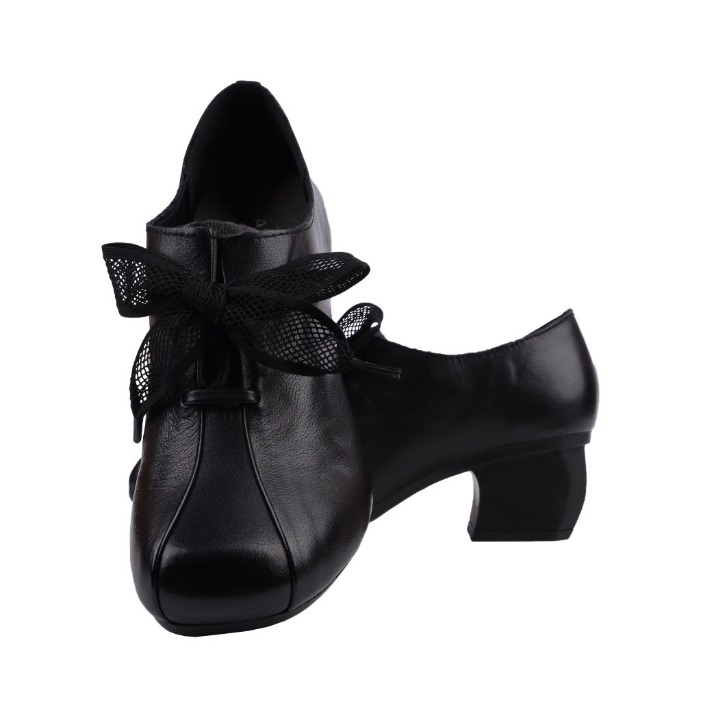 Giày Boot Albee Dây Cột Nơ HD0209TQ