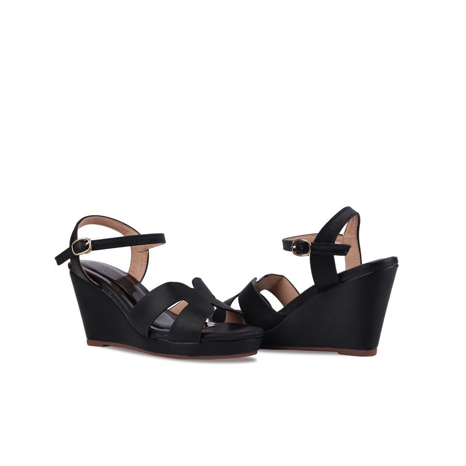 Sandal Xuồng Hạnh Dung Quai Chữ H 9cm HD02145AB