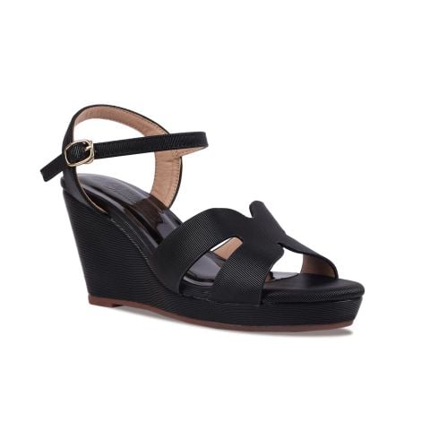 Sandal Xuồng Hạnh Dung Quai Chữ H 9cm HD02145AB