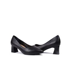 Giày Cao Gót Albee Quai Dập Vân Hình Thoi HD0214TQ