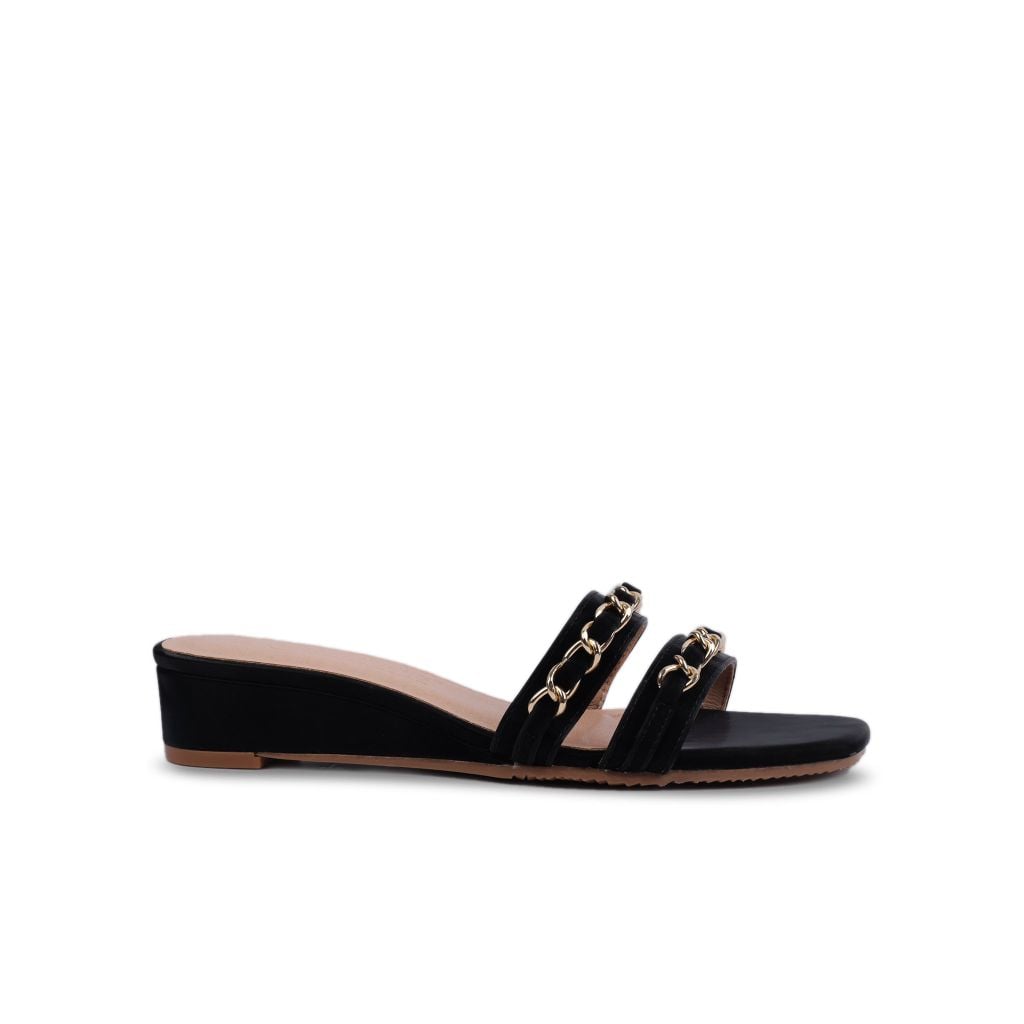 Dép Xuồng Hạnh Dung Quai Phối Phụ Kiện HD02177AB