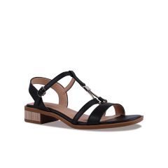 Sandal Cao Gót Hạnh Dung T-Strap Phối Phụ Kiện HD02193AB