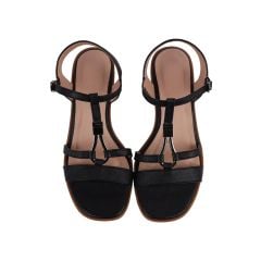 Sandal Cao Gót Hạnh Dung T-Strap Phối Phụ Kiện HD02193AB