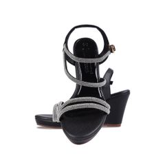 Sandal Xuồng Hạnh Dung Quai Dây Đính Đá Sang Trọng HD02194AB