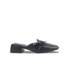 Dép Bít Mũi Hạnh Dung Mũi Vuông Dây Thắt Nơ HD02199AB