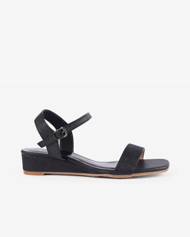 Sandal Xuồng Hạnh Dung Quai Ánh Kim HD02200AB