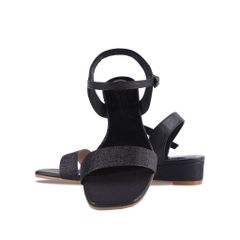 Sandal Xuồng Hạnh Dung Quai Ánh Kim HD02200AB