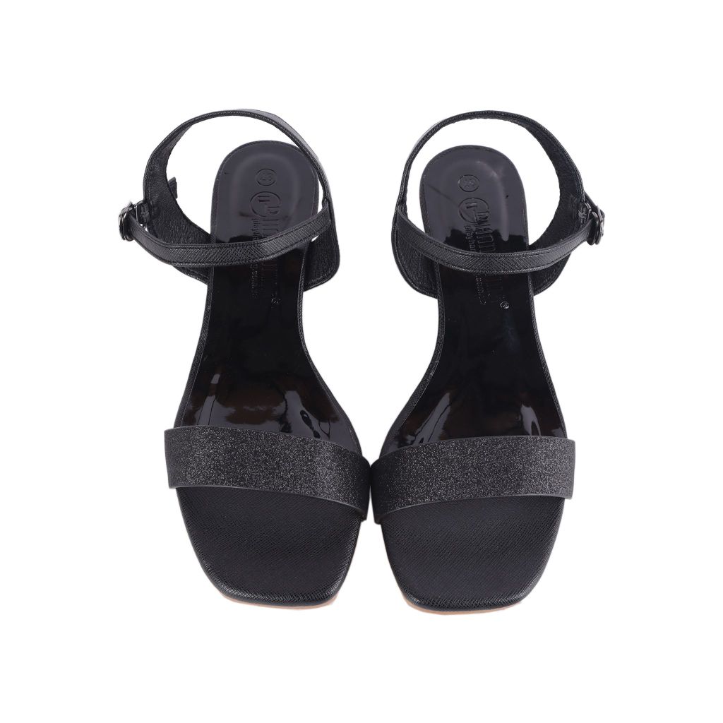 Sandal Xuồng Hạnh Dung Quai Ánh Kim HD02200AB