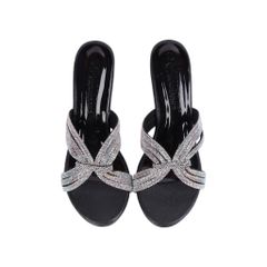 Dép Xuồng Hạnh Dung Quai Xoàn Cách Điệu HD02205AB