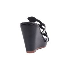 Dép Xuồng Hạnh Dung Quai Rắn Kim Sa 9cm HD02211AB