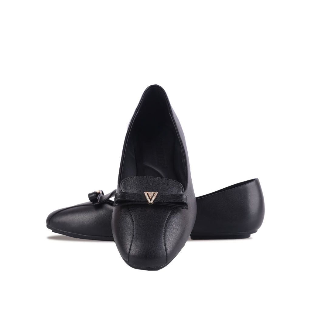 Giày Búp Bê Hạnh Dung Nơ Xinh Xắn HD02217AB