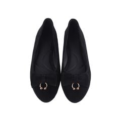 Giày Búp Bê Hạnh Dung Nơ Nhún HD02218AB