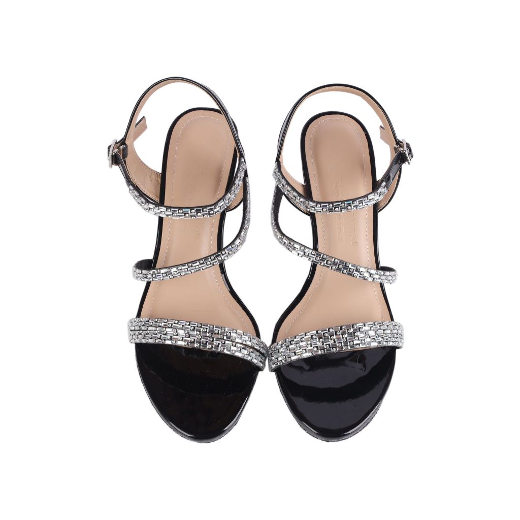 Sandal Xuồng Hạnh Dung Quai Đính Đá Sang Trọng HD02219AB