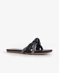 Dép Xẹp Hạnh Dung Quai Ngang Xoàn Rút HD02224AB