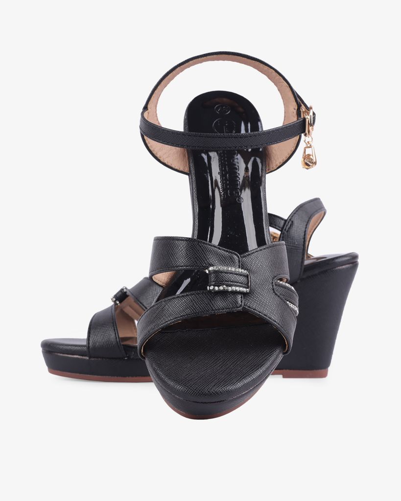 Sandal Xuồng Hạnh Dung Quai Cách Điệu Sang Trọng HD02225AB