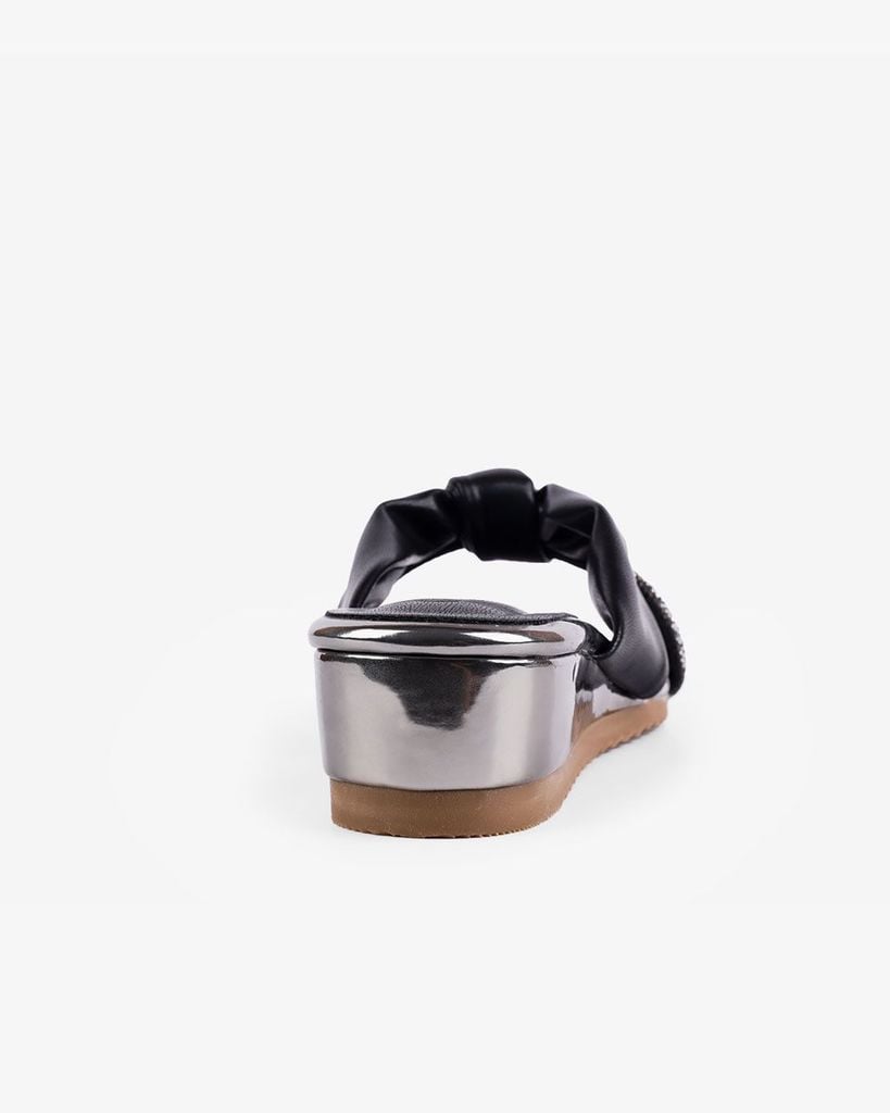 Dép Xuồng Hạnh Dung Quai Phối Cách Điệu HD02226AB